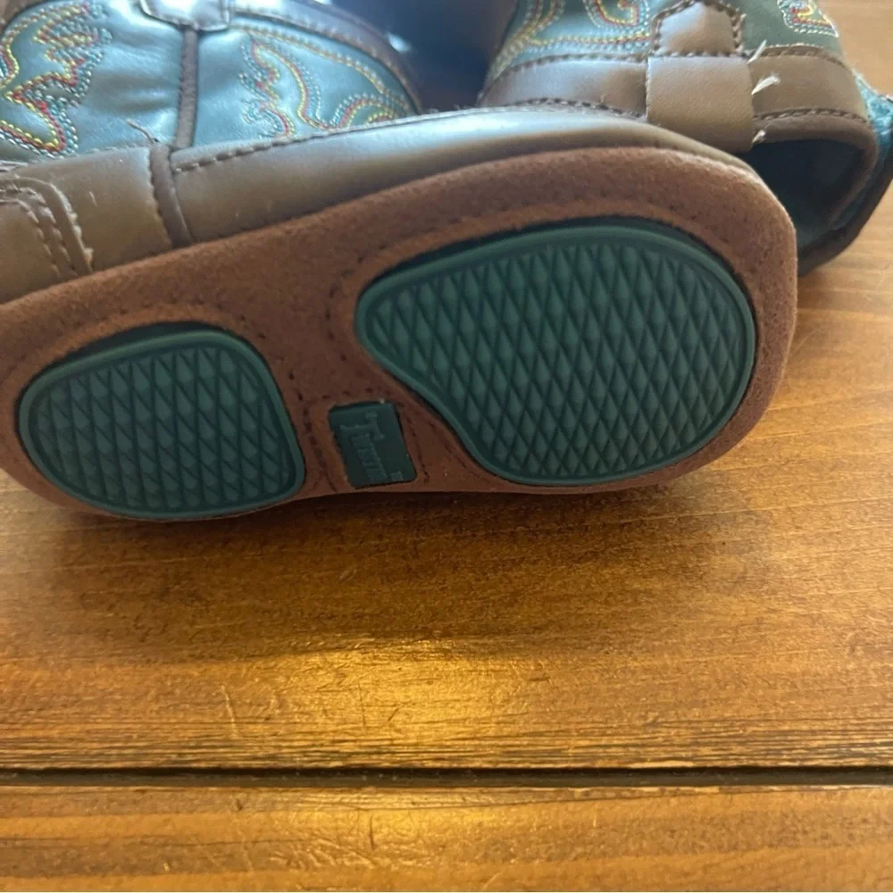 Twister Brown and Blue Boots western boots infant